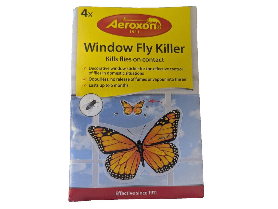 Fly Trap Killer Window Stickers Sticker Flying Insect Bug Killer Odourerless