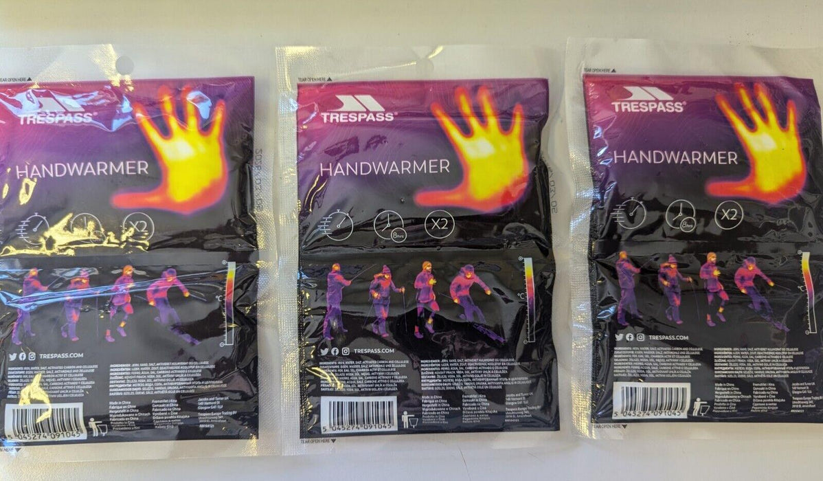 Trespass Handwarmers  x3