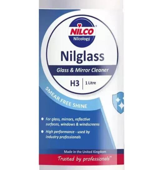 Nilco Nilglass Glass Cleaner Spray  1L