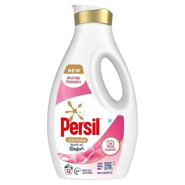 Persil Ultimate Touch of Comfort Washing Liquid 52 Washes 1404ml