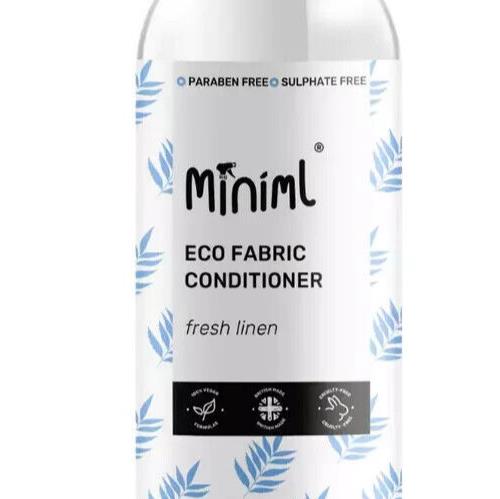 Miniml Eco Non-Bio Fabric Conditioner  Fresh Linen  1L