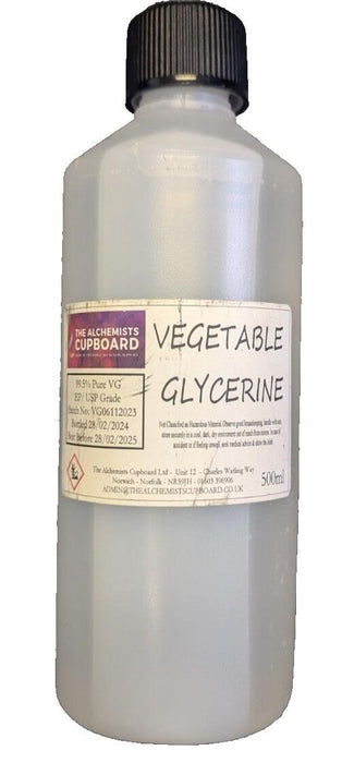 The Alchemists Cupboard Vegetable Glycerine 500ml