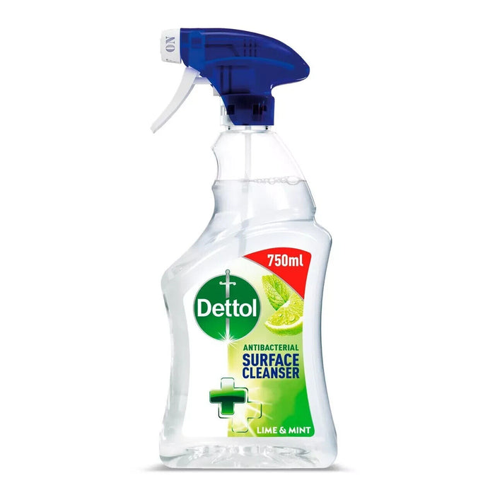 Dettol Surface Cleanser Anti-Bacterial Spray Lime and Mint 750ml