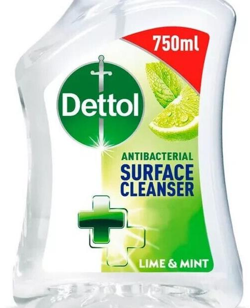 Dettol Surface Cleanser Anti-Bacterial Spray Lime and Mint 750ml