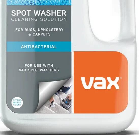 VAX Spot Washer Antibacterial Solution 1L Cleaner