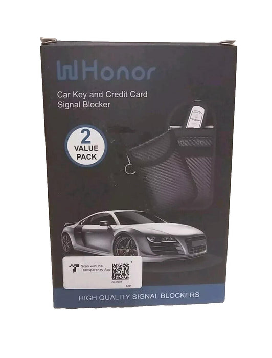 Honor Car Key And Credit Card Signal Blocker 2 Value Pack