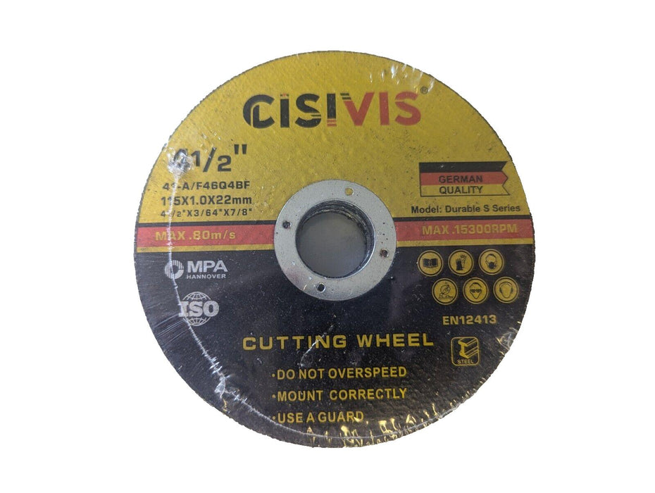 Cisivis 4 1/2 Cutting wheel (10 in pack)