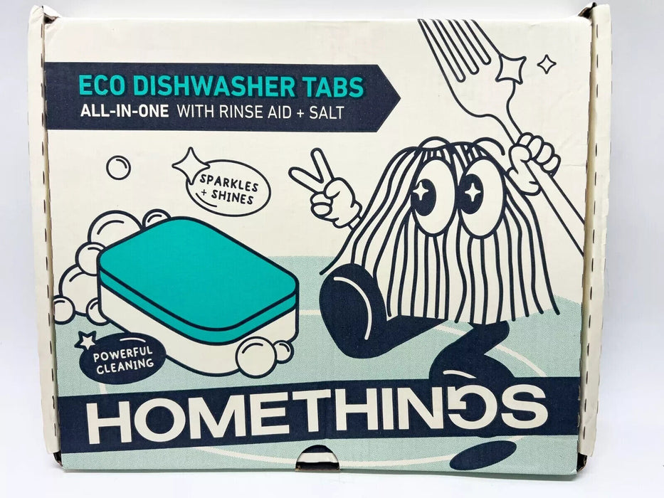 Homethings Eco-Friendly Dishwasher Tablets & Homethings Bio Laundry Sheets