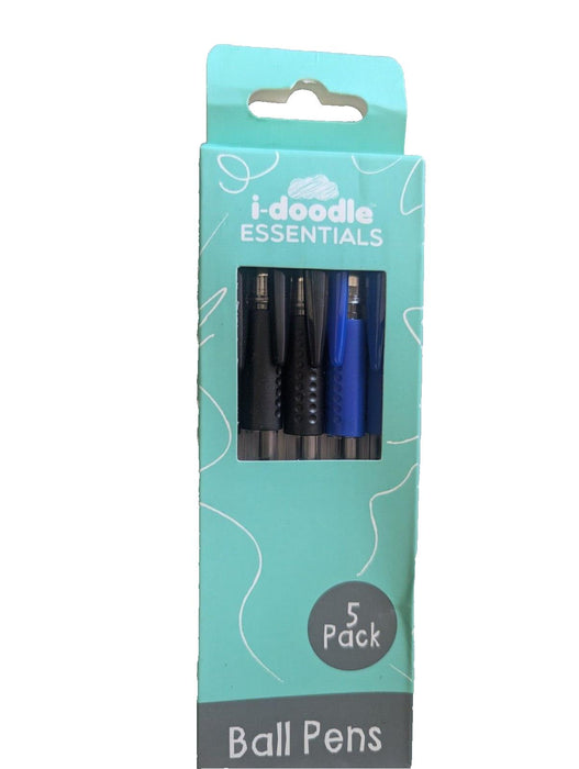 I doodle essentials ball pens 5 pack