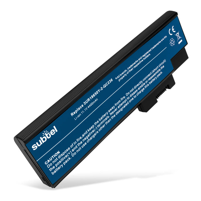 Replacement Acer 3UR18650Y-2-QC236 Battery 5200mAh
