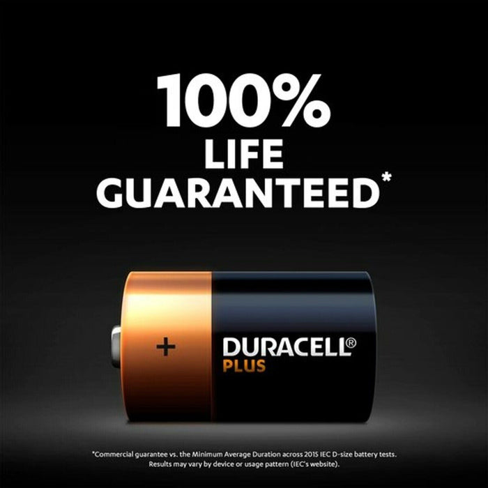 1 x Battery Pack Size of 6 Duracell Plus D Alkaline Batteries 1.5V LR20