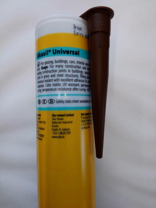 Sika Sikasil universal multipurpose silicone sealant 280ml Brown