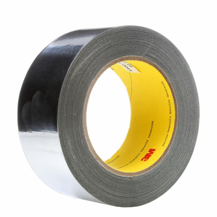 3M 363 High Temperature Aluminium Foil/Glass Cloth Tape 1X Roll 24 mm x 33 Mtr