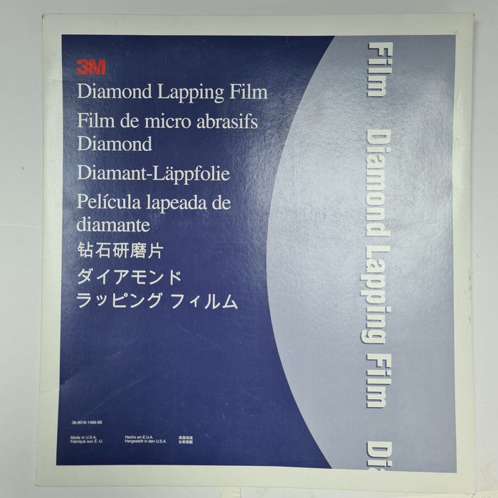 3m diamond lapping film 661x 51111 10 sheets 9 in x 11 in, Sharping tools