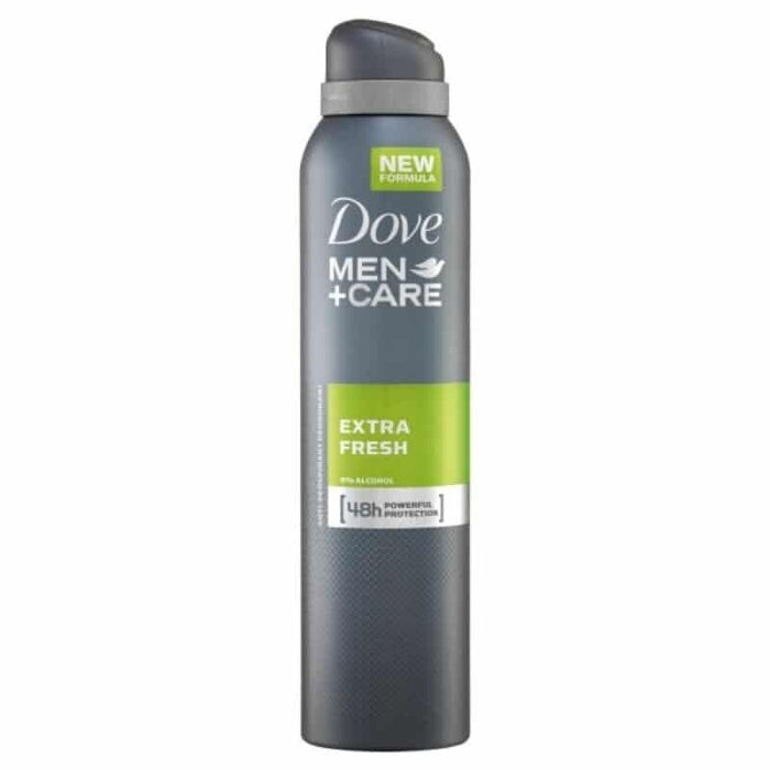 2X Dove Men+Care Anti-Perspirant, Extra Fresh, 48H Powerful Protection, 250ml