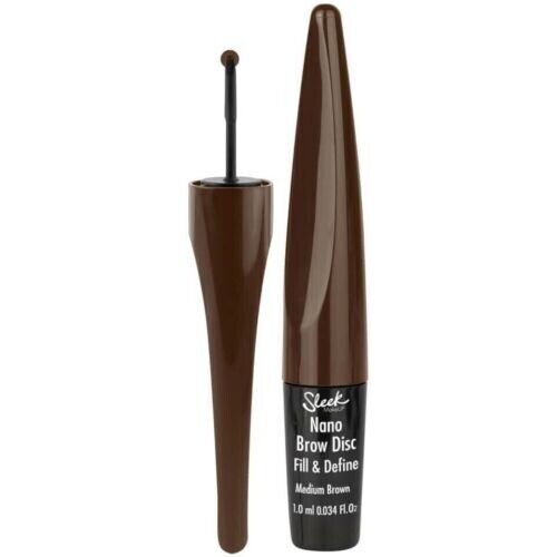 Sleek Makeup Nano Brow MEDIUM BROWN Eyebrow Liner Micro-blade Application