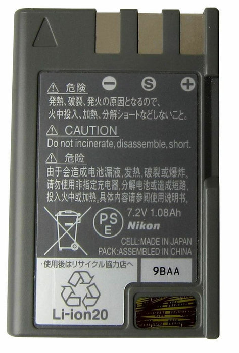 NIKON EN-EL9a Li-Ion Battery ENEL9 D40 D40X D60 D3000 D5000 D3X