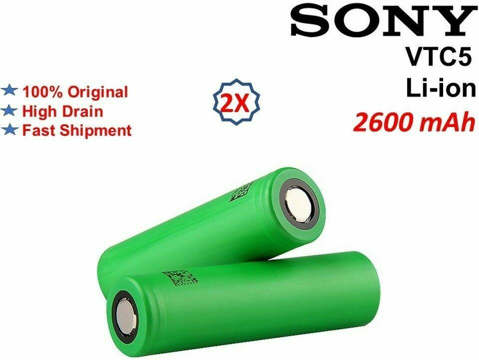 Accu 18650 2600 mAh - Sony