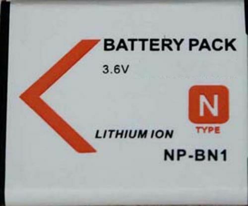 REPLACEMENT BATTERY for SONY NP-BN1 NPBN1 NPBN-1 BN-1 ACCU