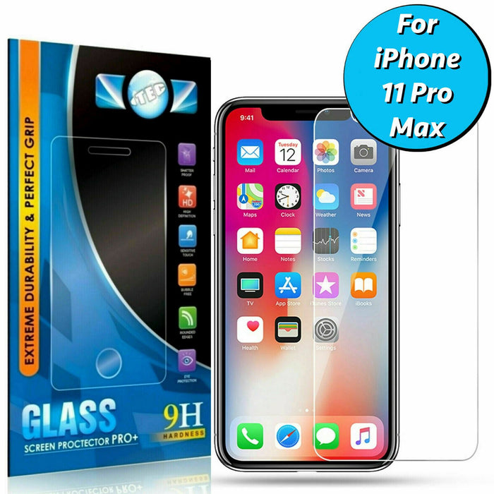 Gorilla Tempered Glass Screen Protector for New iPhone 11 Pro X XR XS Max Cover