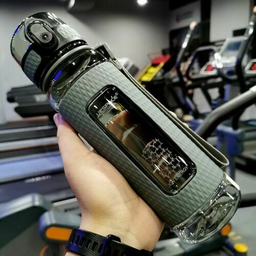 UZSPACE Sport Water Bottles Portable Gym anti-fall Leak-proof 450ml