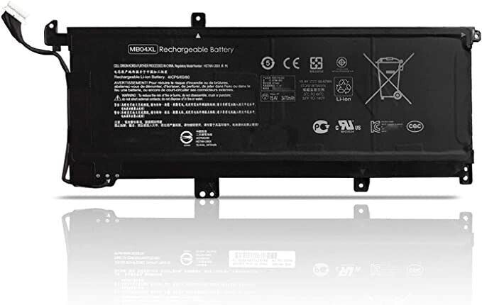 Battery 3400mAh Li-Po for HP 843538-541, 844204-850, HSTNN-UB6X, MB04XL