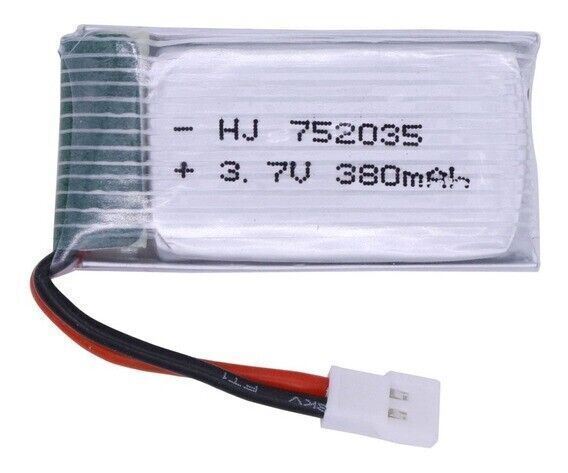 3.7v 380mah Forte Max P/ Drone Hubsan H107c H107d