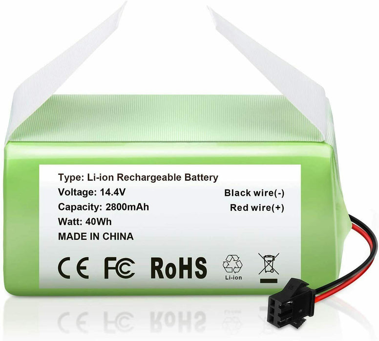 14.8v 2500mAh Li-ion Replacement Battery for Eufy RoboVac 11,11S,11S,12,15C,15C