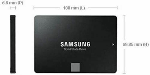 Samsung 850 EVO MZ7LN250 250 GB 2.5 inch Solid State Drive - Black