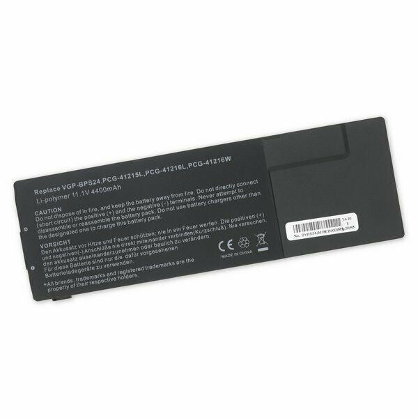 VGP-BPS24 Black 4400mAh Compatible Sony Vaio Battery 6 Cells