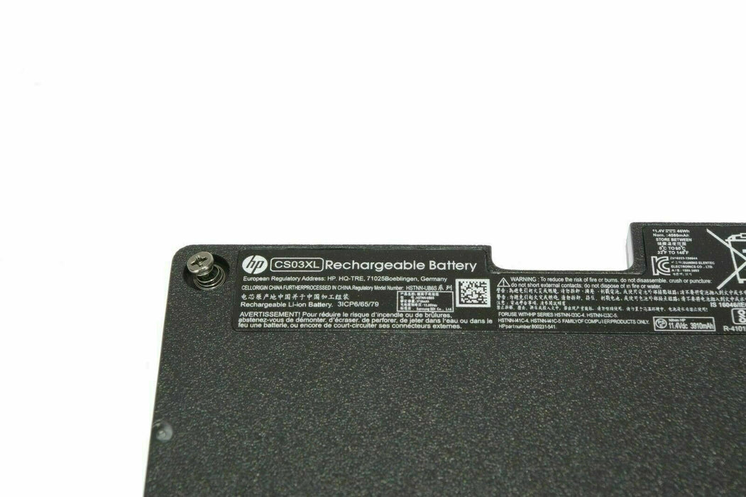 Genuine HP CS03XL TA03XL TA Battery HP EliteBook745 G3, 755 G3, 840 G3, 850 G3