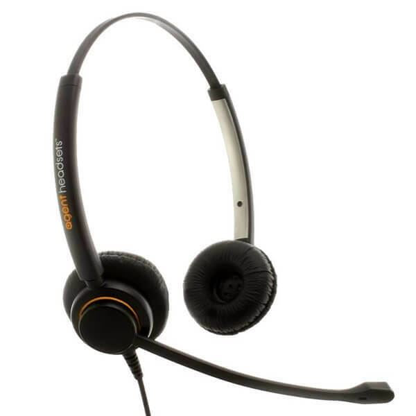 AGENT AP-2 BINAURAL NC HEADSET WITH PLX QD AP-2 PLX