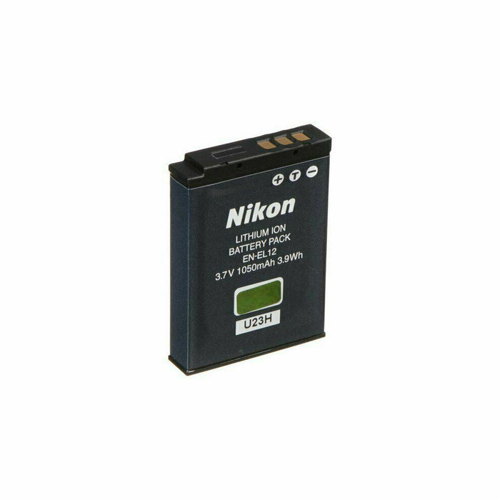 Genuine NIKON EN-EL12 Battery For S6100 S8200 S9100 S1200pj S6200 P300 USED