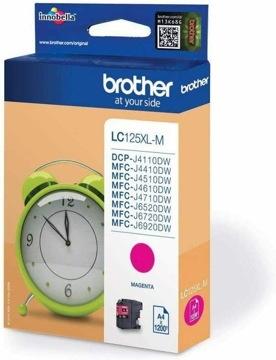 Innobella Brother LC125XL-M Magenta Ink