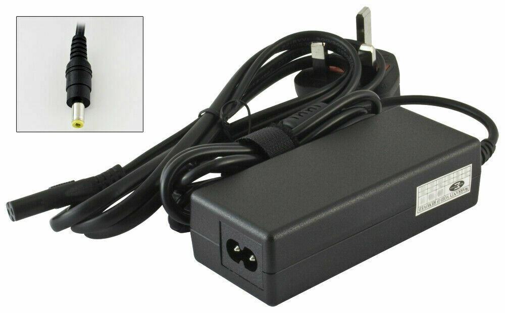Acer Aspire E-Machine and NEC Compatible 19V 3.42A Laptop Charger with 5.5mm x 1
