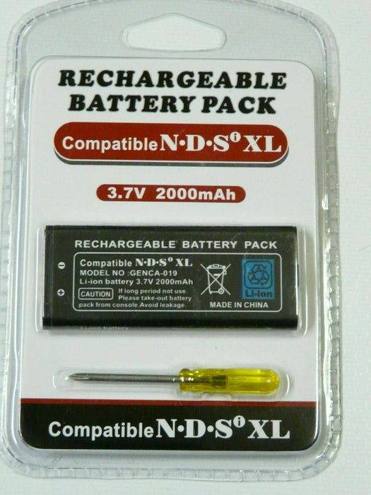 Rechargeable 2000mAh Battery for Nintendo DSi XL / LL System UK STOCK
