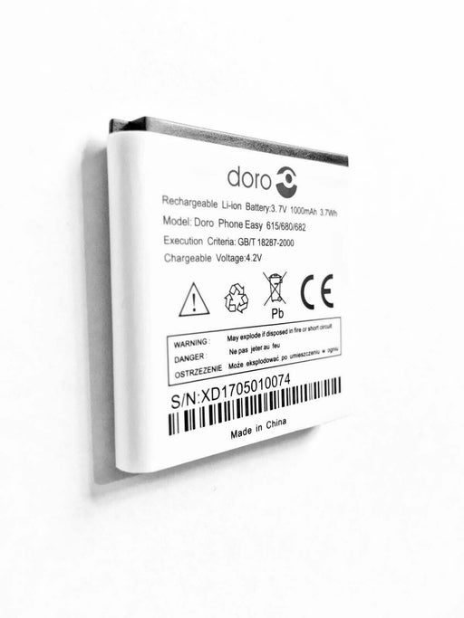 TECHTEK Batteries Compatible avec [Doro] 1360, 1362, 2414, 401