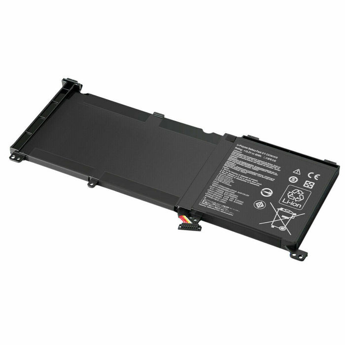 3950mAh 15.2V Battery 0B200-01250100 C41N1416 For Asus ZenBook G501VJ UX501JW