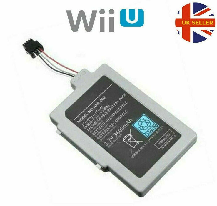 for Nintendo Wii U Gamepad - Extended 3600mah 3.7V Battery ARR-002