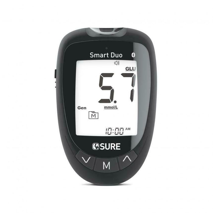 4 Sure Smart Duo Blood Glucose & b-Ketone Monitoring System