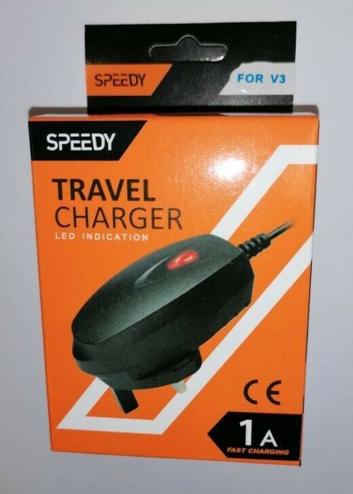 V3 Travel Charger SPEEDY fast Charging 1A