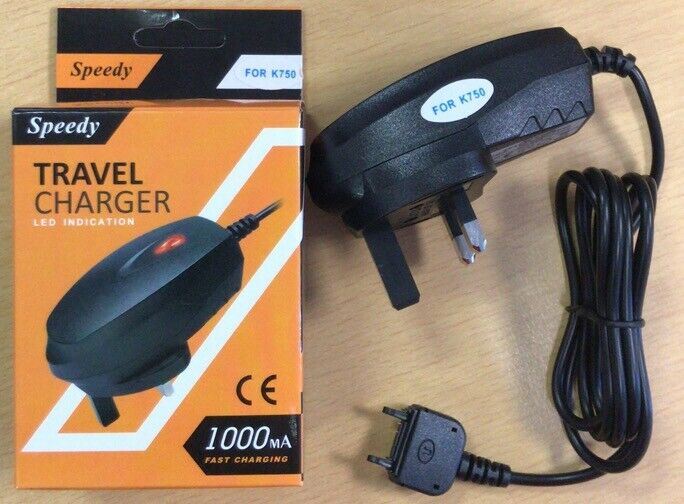 k750 Travel Charger SPEEDY fast Charging 1A