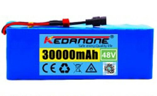 48v Ebike 30ah Battery Pack Lithium Ion Battery 1000w scooter