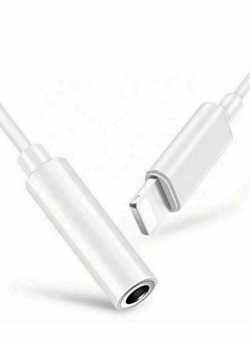 iPhone 13/12/11/XR UK Adapter Cable Headphone Jack Audio Earphone 3.5mm AUX