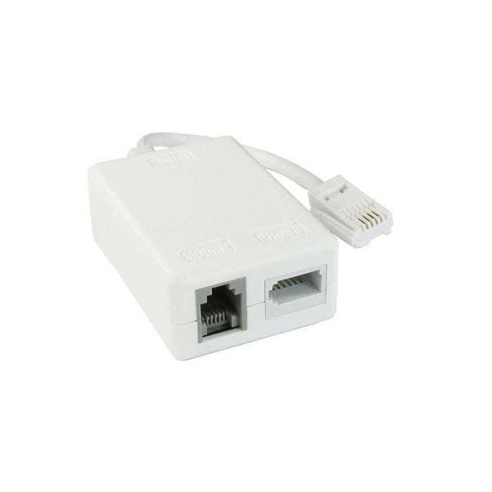 ADSL/ADSL2+ Microfilter Internet Broadband Micro Filter Splitter With Cable Lead