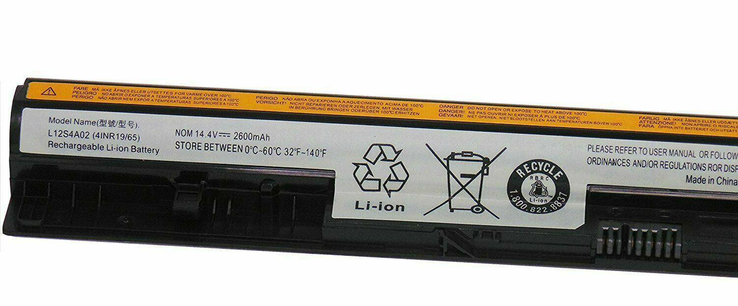 L12M4E01 For Lenovo Battery L12S4E01 L12L4A02 L12M4A02 L12S4A02 G500s G405S Z710