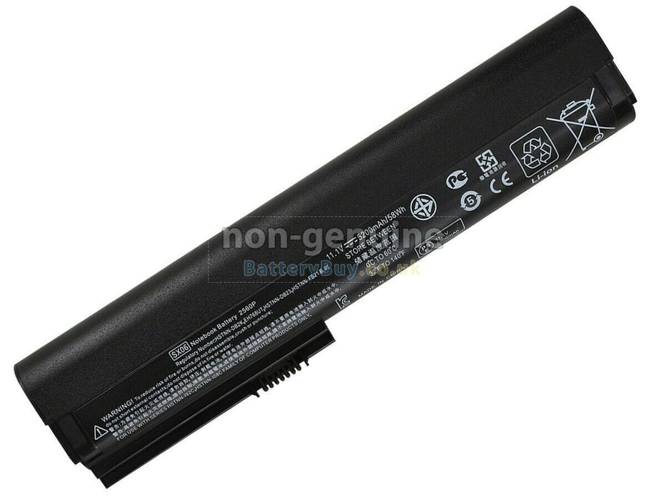 Replacement Battery SX06 For HP Elitebook 2560p 2570p HSTNN-C48C HSTNN-C49C