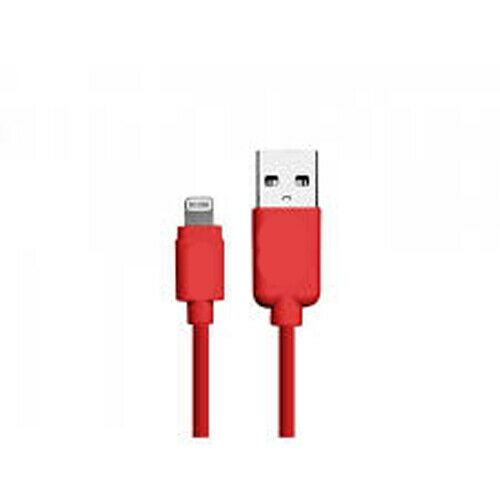 USB Data Cable Nylon - Red - 2.0a -  Ven-Dens - VD-0314