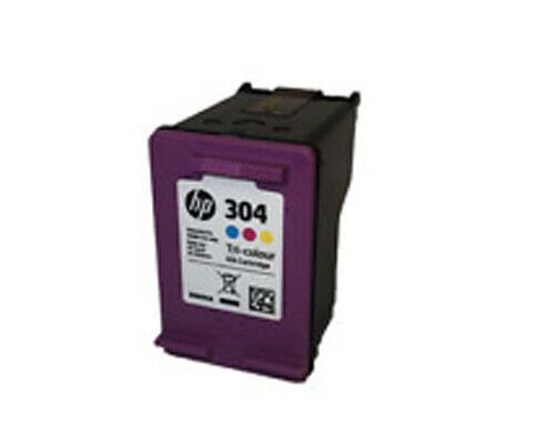Genuine HP 65/304 Tri Colour Ink Cartridge for HP DeskJet 3762