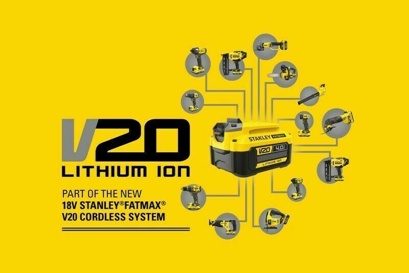 Stanley Fatmax v20 4ah battery. NEW/BOXED/GENUINE